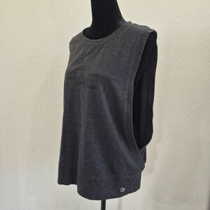 Charcoal Sleeveless Women's Muscle Tee